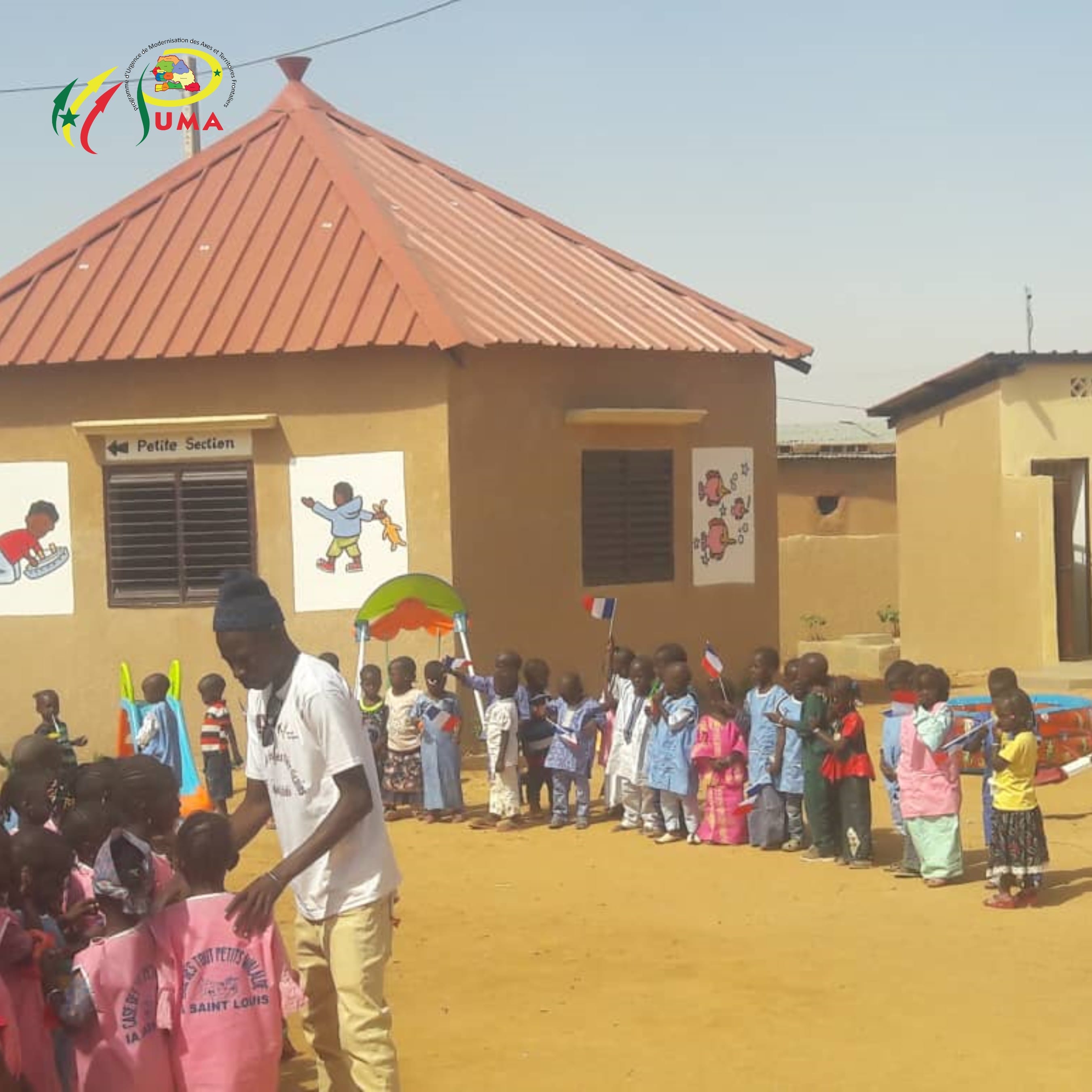 Inauguration de la case des tout petits de Walaldé (Podor), saint-Louis