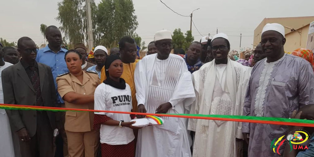 inauguration de la puiste de Porokhokhane dans la region de kaolack PUMA (2)