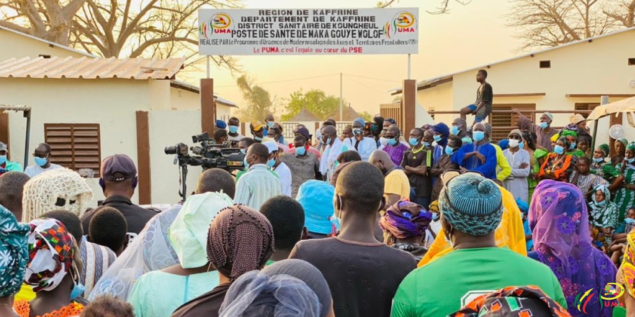 Ouverture officielle du poste de santé de Maka Gouye Wolof (Kaffrine).