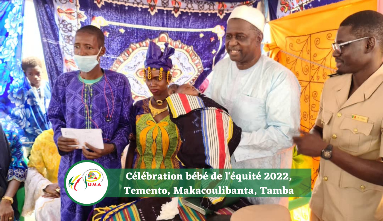 Célébration bébé de l'équité 2022, Temento, Makacoulibanta, Tamba