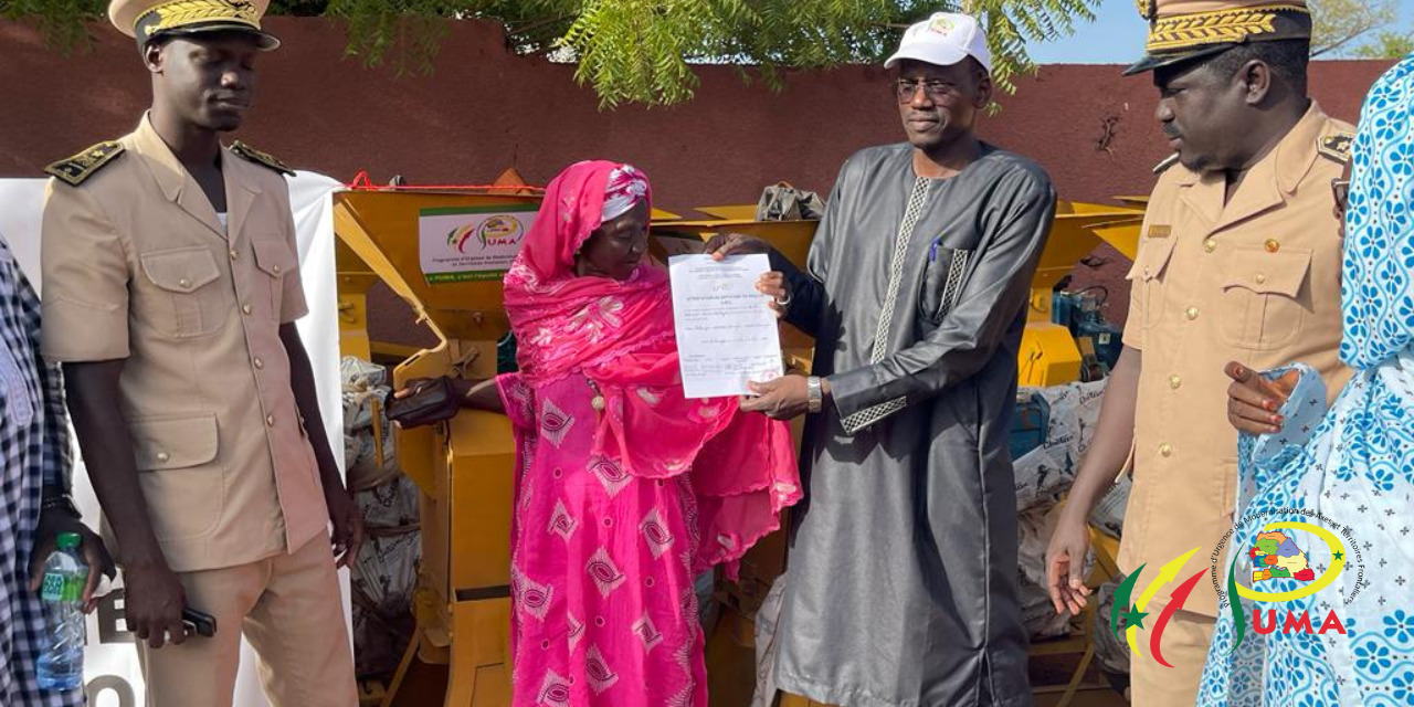 Trente moulins remis à 19 communes de Kédougou