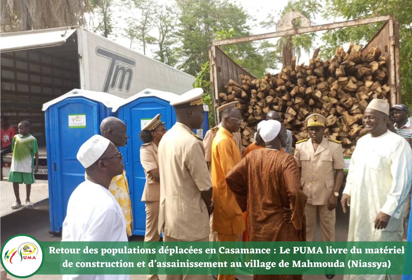 Casamance : Le PUMA, principal artisan du retour au bercail des populations déplacées de Bissine