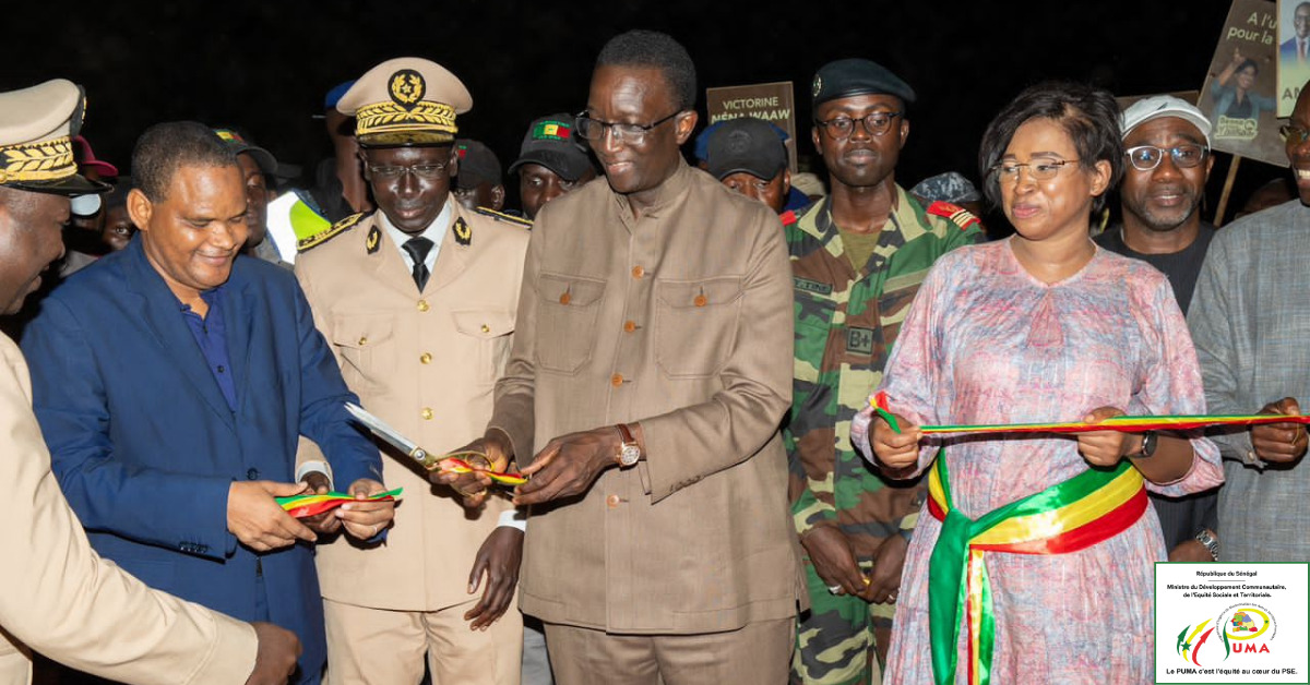 Le premier Ministre Amadou Ba inaugure le poste de santé de Fanda dans la commune de Niaguis