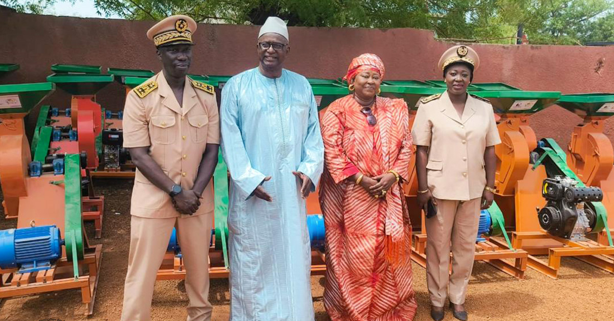 SENEGAL-ECONOMIE-SOCIETE / Kédougou : 35 moulins agricoles remis à la fédération des groupements de femmes