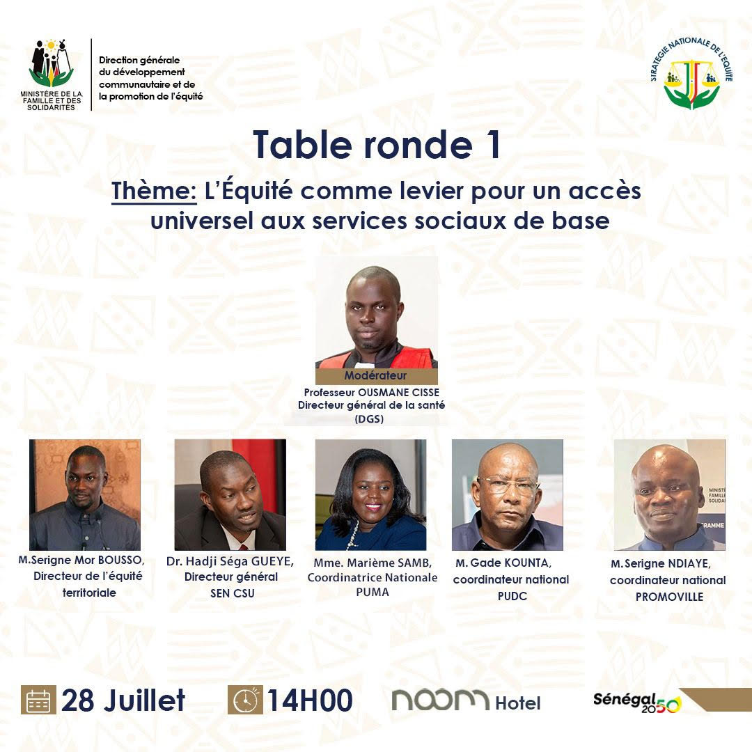 Inégalités sociales : Des pistes de solutions au cœur d’un panel de haut niveau…