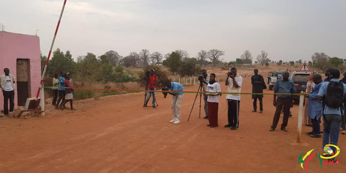 inauguration de la puiste de Porokhokhane dans la region de kaolack PUMA (1)